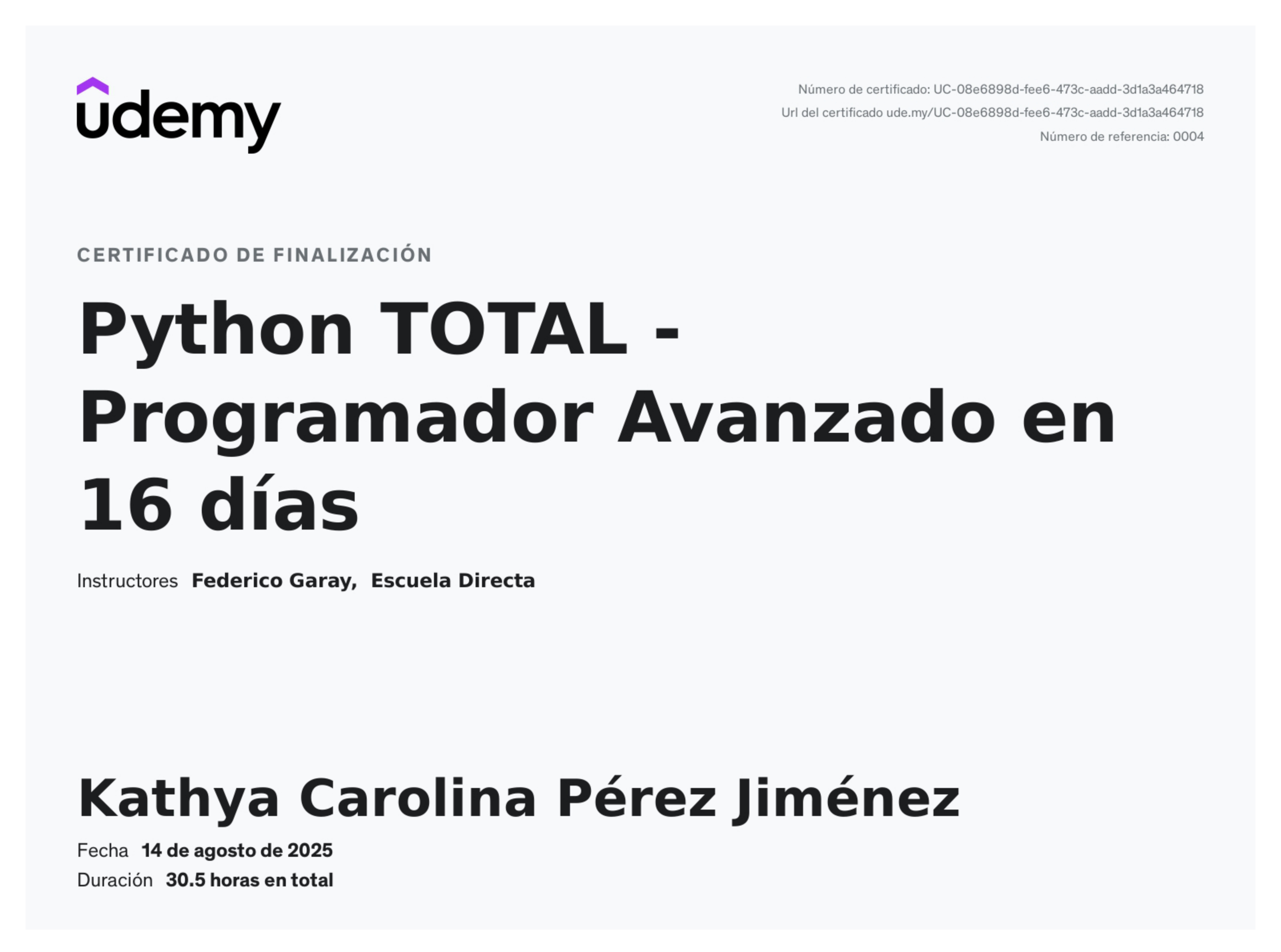 Python TOTAL
